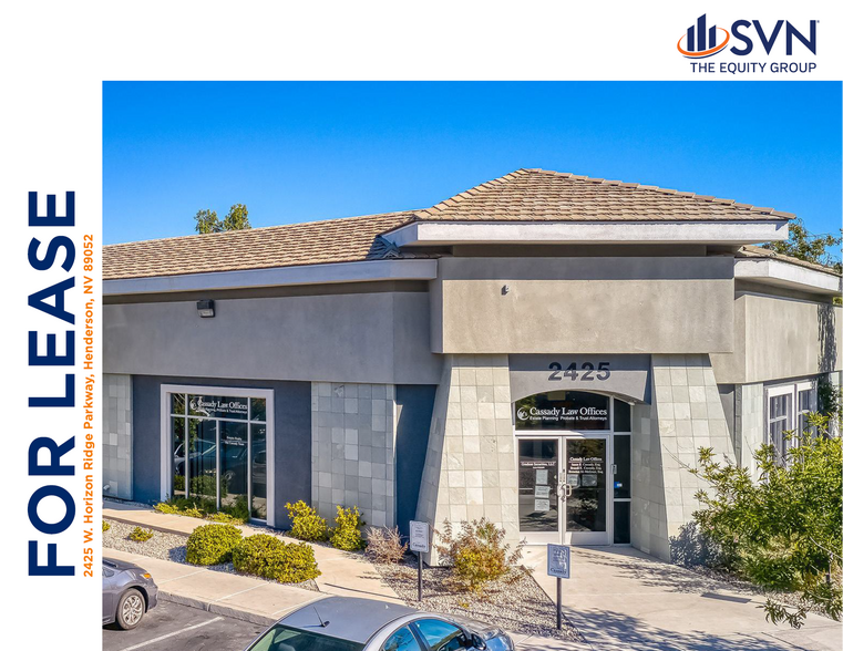 2425 W Horizon Ridge Pky, Henderson, NV for lease - Building Photo - Image 1 of 7