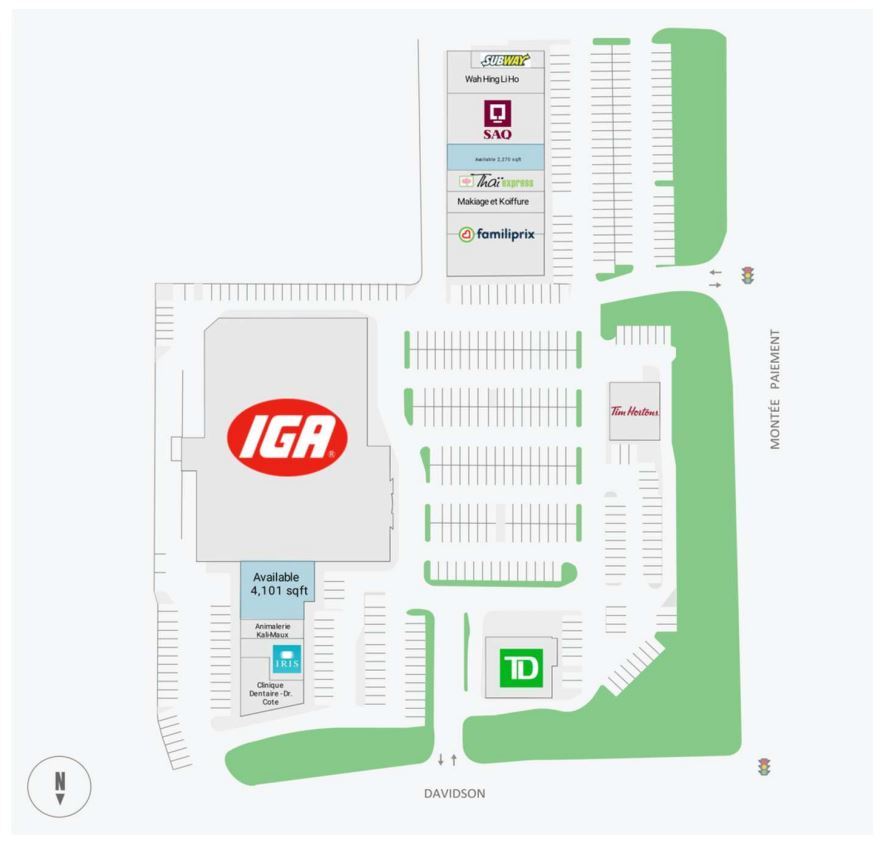 710-750 Montée Paiement, Gatineau, QC for lease Site Plan- Image 1 of 1