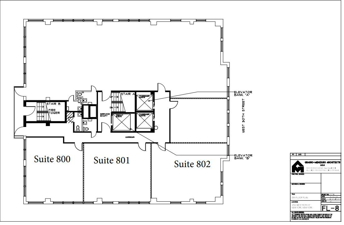 242 W 30th St, New York, NY for lease Floor Plan- Image 1 of 1