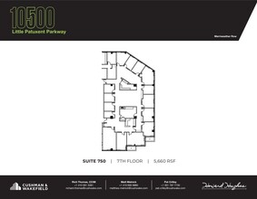 10480 Little Patuxent Pky, Columbia, MD for lease Floor Plan- Image 1 of 2