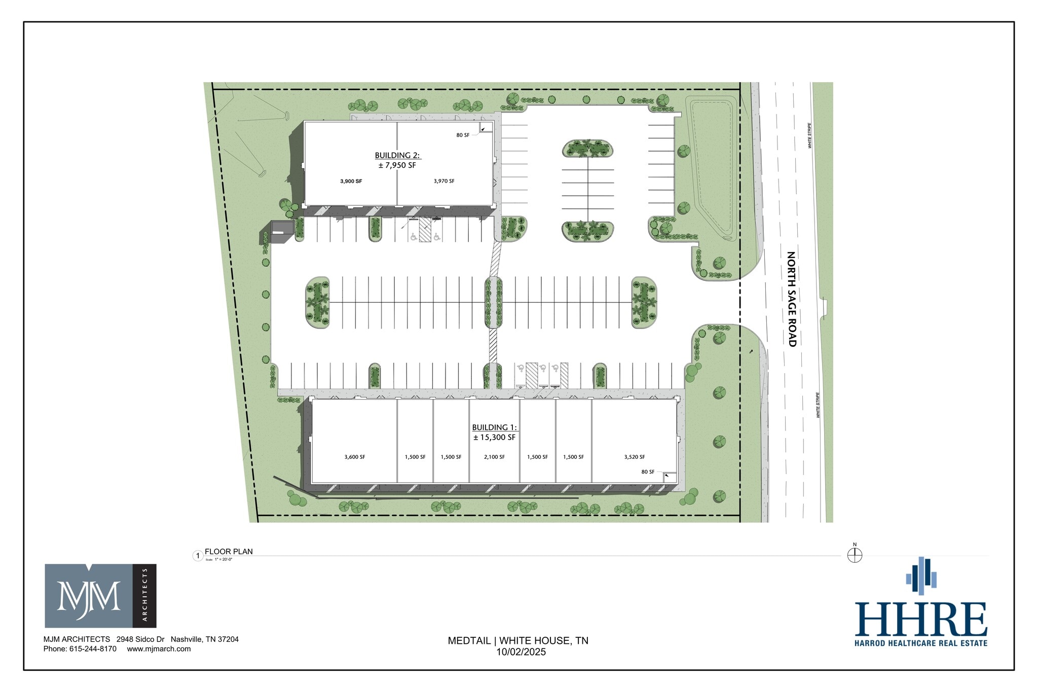 N Sage Rd, White House, TN for lease Site Plan- Image 1 of 6