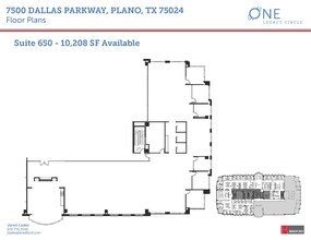 7500 Dallas Pky, Plano, TX for lease Floor Plan- Image 1 of 1