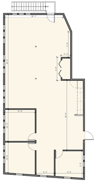 16 Taylor Pl, Westport, CT for lease - Floor Plan - Image 2 of 3