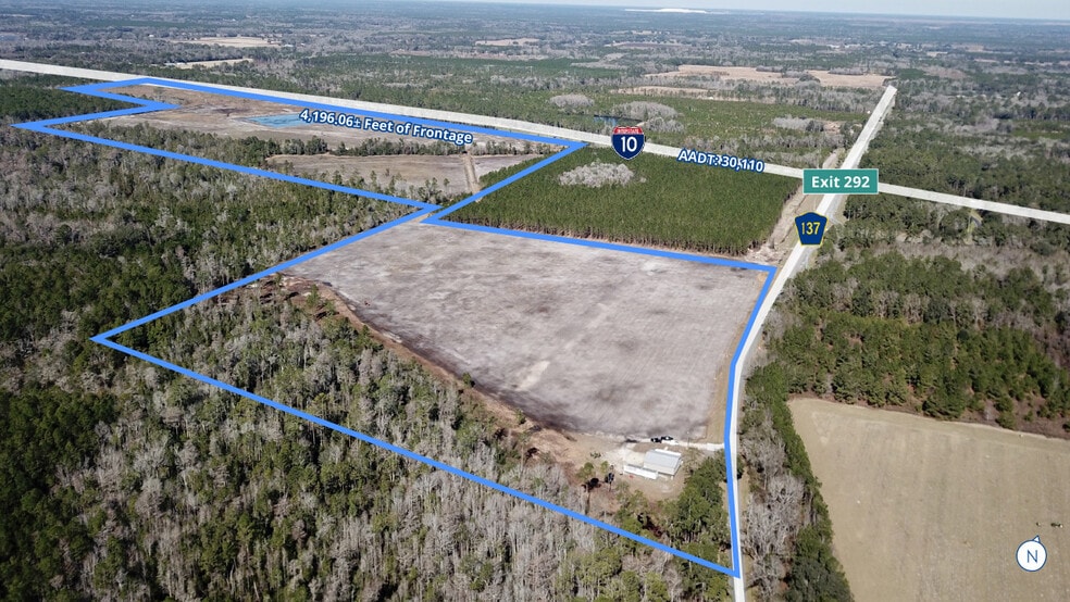 I-10 & CR 137 Interchange - 202 Acres, Wellborn, FL for sale - Building Photo - Image 2 of 3