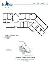 949 S Coast Dr, Costa Mesa, CA for lease Floor Plan- Image 1 of 1