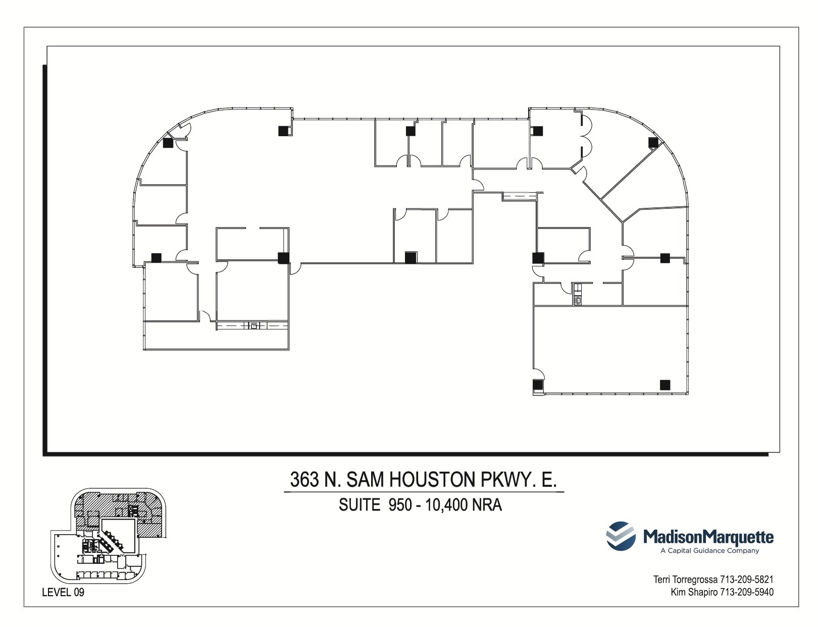 363 N Sam Houston Pky E, Houston, TX for lease Floor Plan- Image 1 of 1