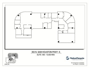 363 N Sam Houston Pky E, Houston, TX for lease Floor Plan- Image 1 of 1