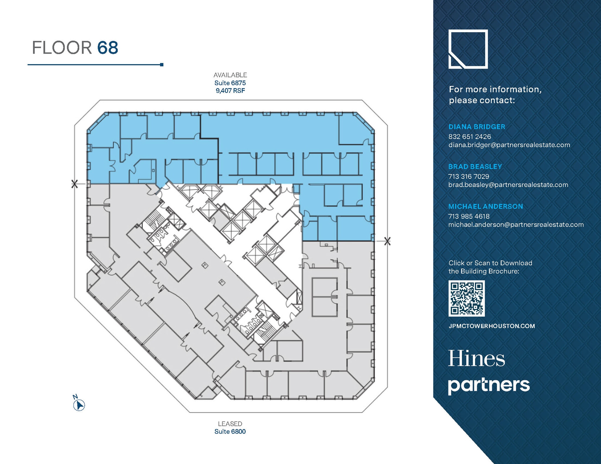 600 Travis St, Houston, TX for lease Floor Plan- Image 1 of 1