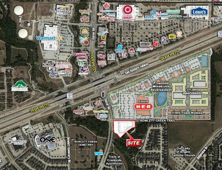 00 Southeast Quadrant of Custer & 121, Allen, TX 75013 Southeast
