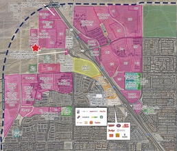 NWC Kyle Canyon Rd. & Alpine Ridge way, Las Vegas, NV - AERIAL  map view