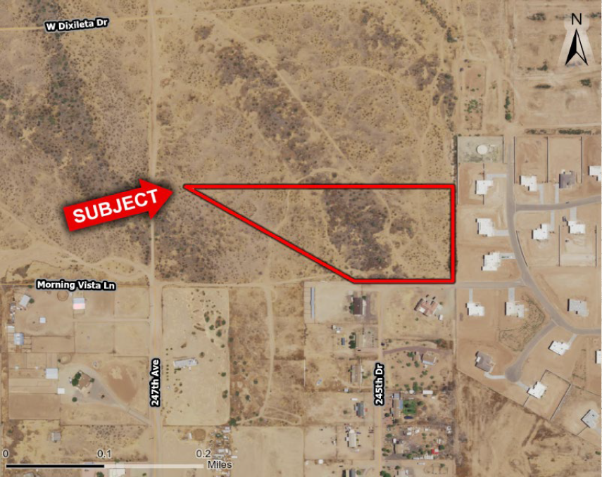 29312 N 245th Dr, Wittmann, AZ for sale Aerial- Image 1 of 1