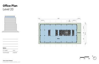 2500 Cedar Springs Rd, Dallas, TX for lease Floor Plan- Image 1 of 1