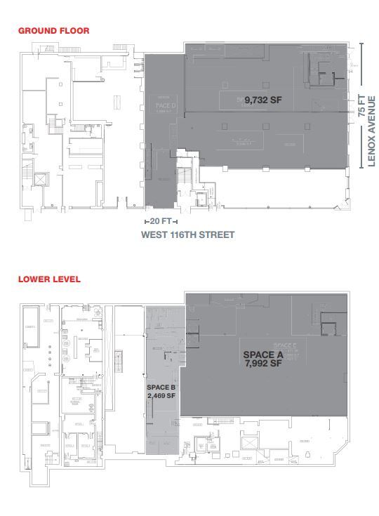 101-111 W 116th St, New York, NY for lease Floor Plan- Image 1 of 1