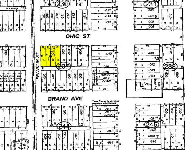 225 W Ohio St, Chicago, IL for sale - Plat Map - Image 2 of 5