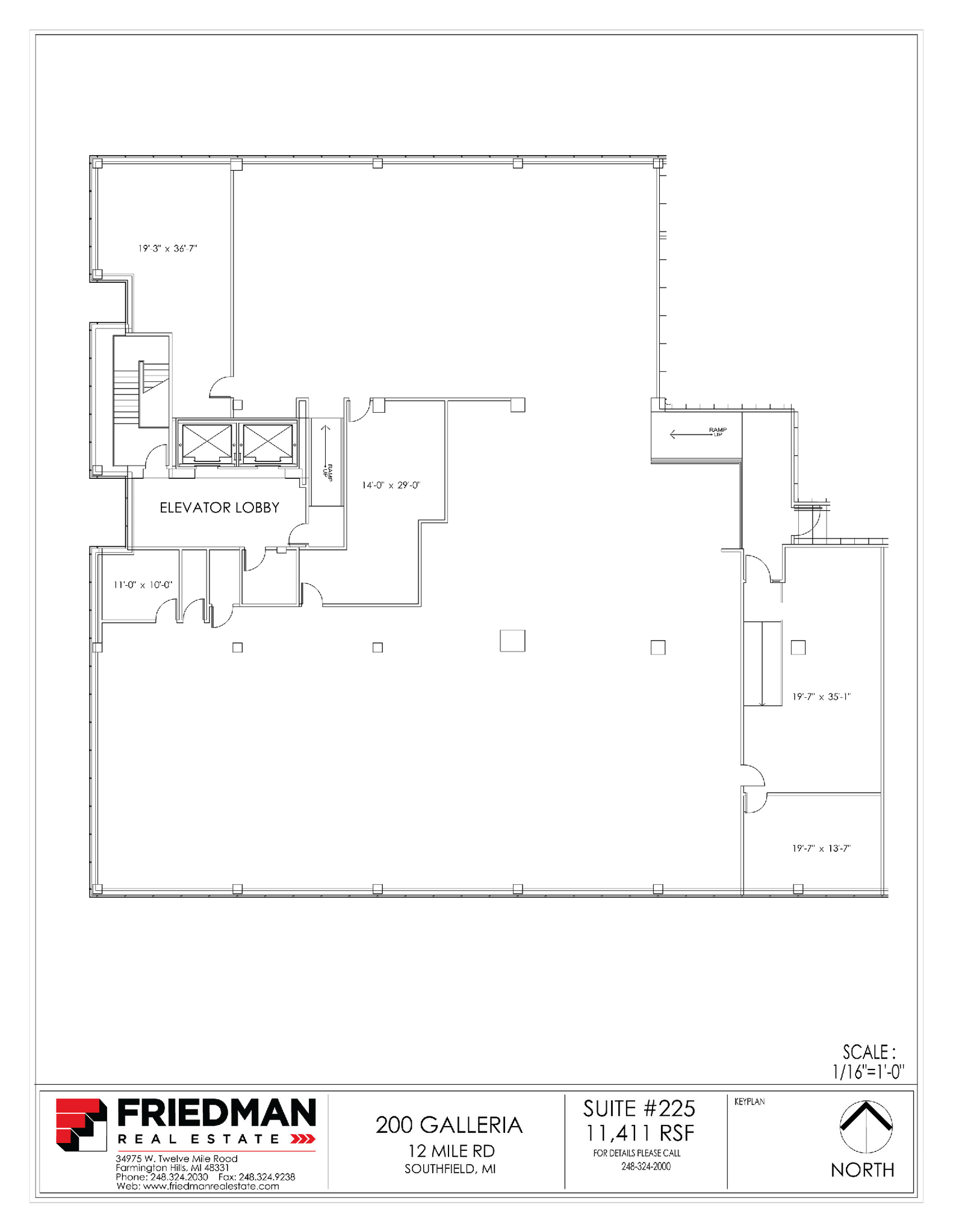 200 Galleria Officentre, Southfield, MI for sale Floor Plan- Image 1 of 2