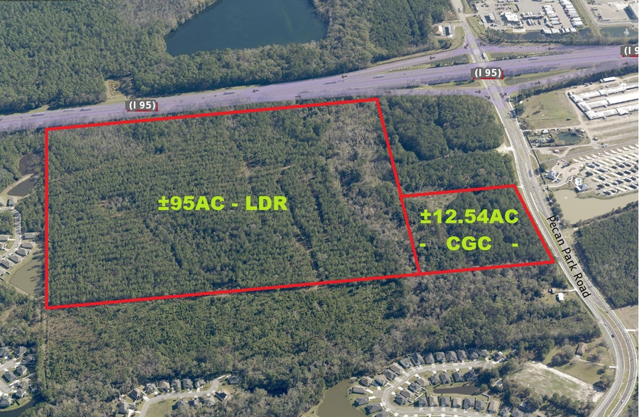 671 Pecan Park Rd, Jacksonville, FL for sale - Aerial - Image 3 of 4