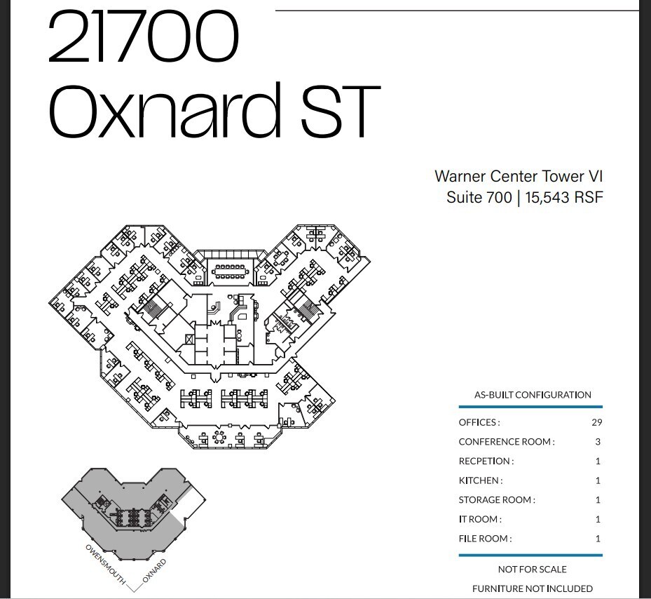 21600 Oxnard St, Woodland Hills, CA for lease Floor Plan- Image 1 of 1