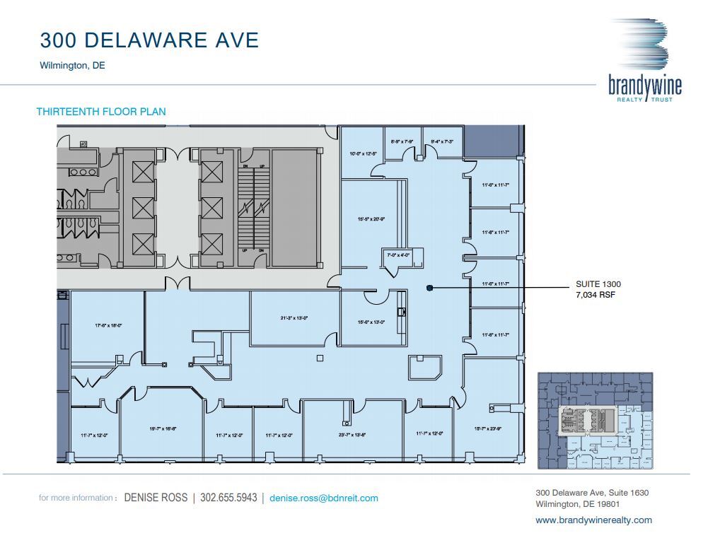 300 Delaware Ave, Wilmington, DE for lease Floor Plan- Image 1 of 1