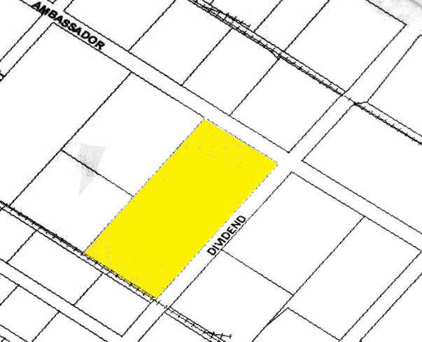 8401 Ambassador Row, Dallas, TX for sale Plat Map- Image 1 of 1