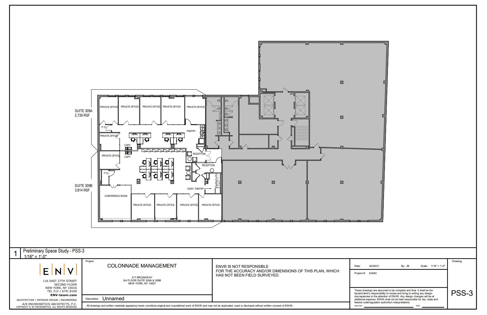 217 Broadway, New York, NY for lease Floor Plan- Image 1 of 1