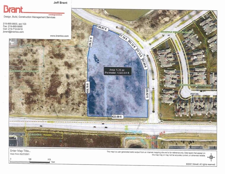 Broadway, Merrillville, IN for sale - Aerial - Image 3 of 4