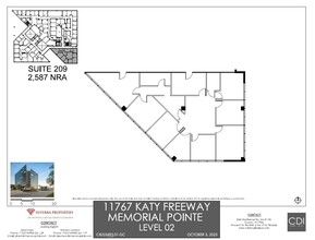 11767 Katy Fwy, Houston, TX for lease Floor Plan- Image 1 of 1