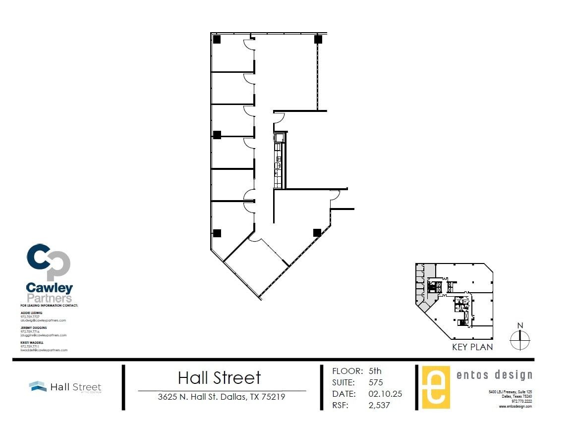 3625 N Hall St, Dallas, TX for lease Floor Plan- Image 1 of 4