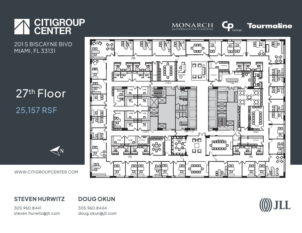 201 S Biscayne Blvd, Miami, FL for lease Floor Plan- Image 1 of 1
