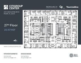 201 S Biscayne Blvd, Miami, FL for lease Floor Plan- Image 1 of 1