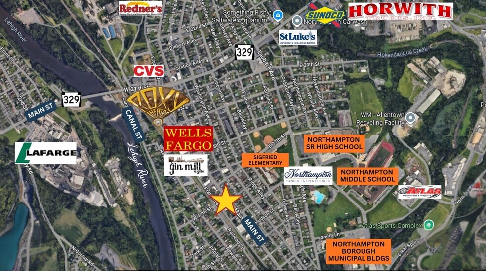 1620 Main St, Northampton, PA for lease - Building Photo - Image 2 of 11