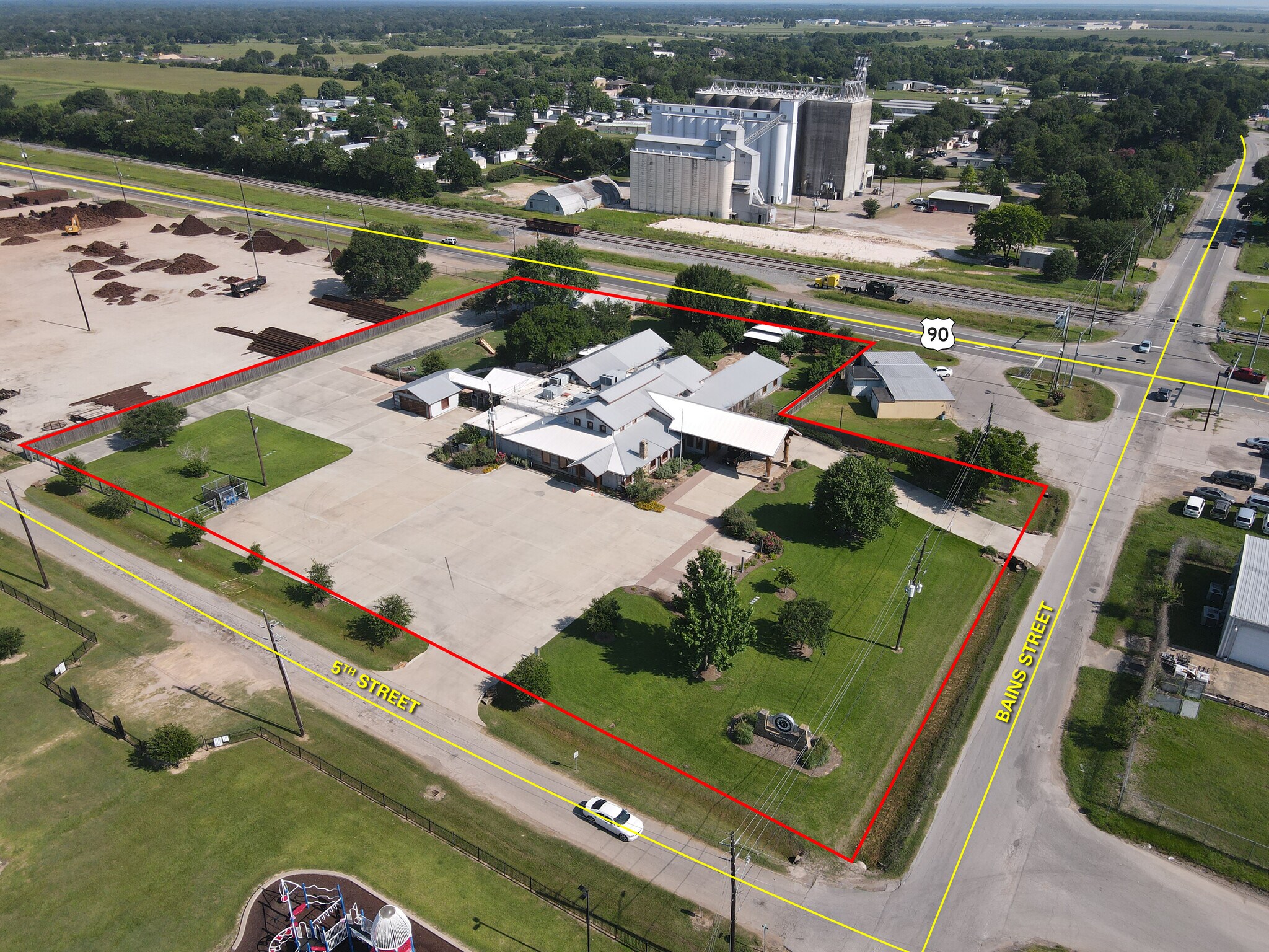 907 Bains St, Brookshire, TX for sale Aerial- Image 1 of 1