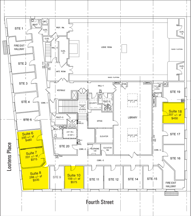 888 4th St, San Rafael, CA for lease Floor Plan- Image 1 of 1