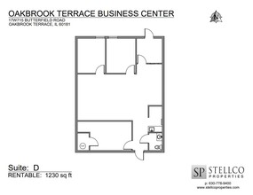 17W695-17W745 Butterfield Rd, Oakbrook Terrace, IL for lease Floor Plan- Image 1 of 1