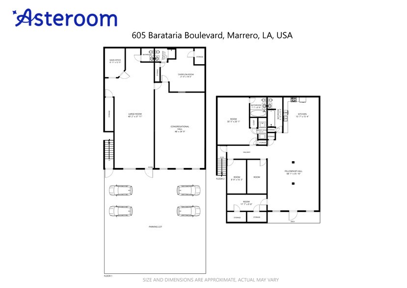 605 Barataria Blvd, Marrero, LA 70072 Office for Sale