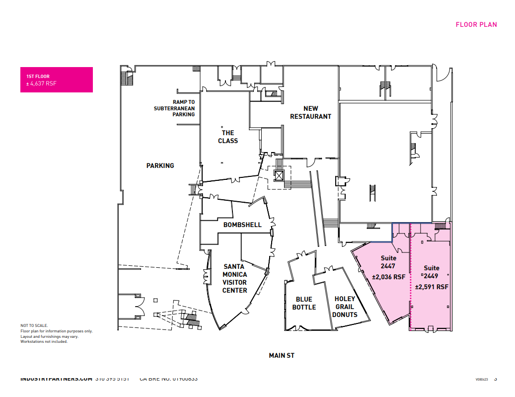 2415-2449 Main St, Santa Monica, CA for lease Floor Plan- Image 1 of 1