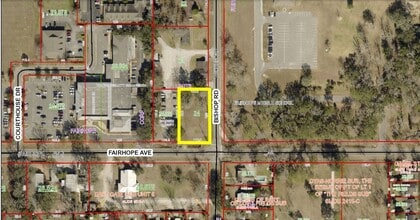 8477 Fairhope Ave, Fairhope, AL - AERIAL  map view