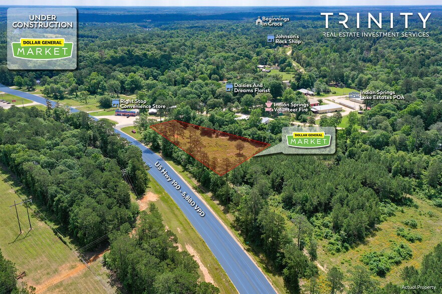 TBD US Highway 190, Livingston, TX 77351 Rare Dollar General With