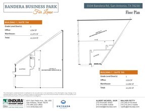 5504-1 Bandera Rd, San Antonio, TX for lease Floor Plan- Image 1 of 1