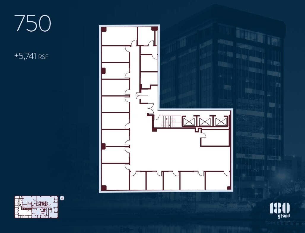 180 Grand Ave, Oakland, CA for lease Floor Plan- Image 1 of 1
