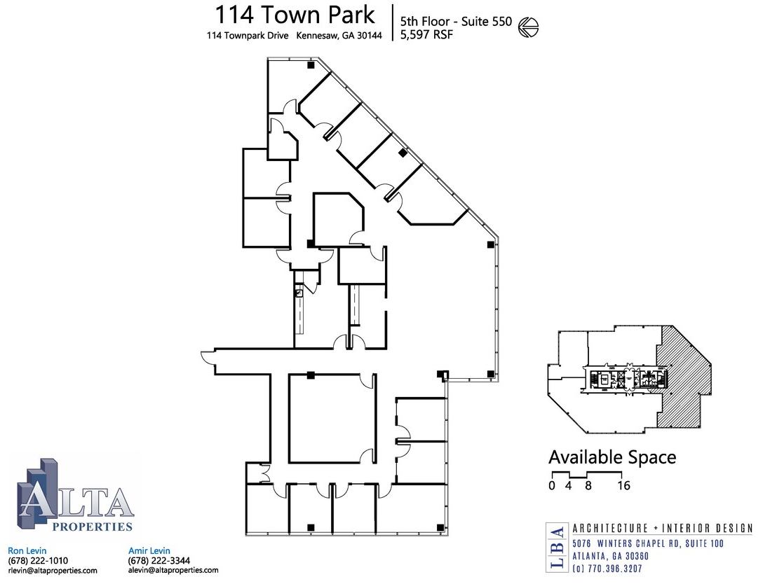 114 Townpark Dr NW, Kennesaw, GA for lease Floor Plan- Image 1 of 2