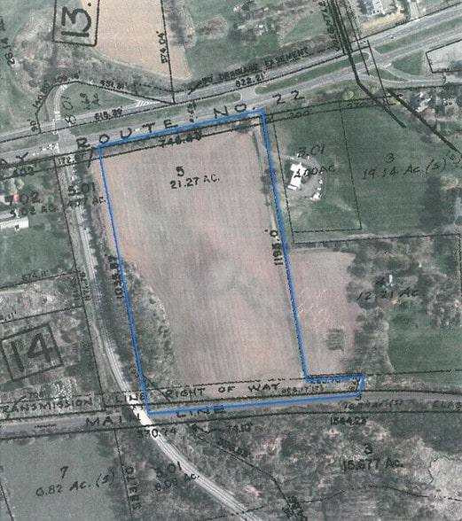 1421 US Highway 22, Clinton Township, NJ for sale - Aerial - Image 1 of 4