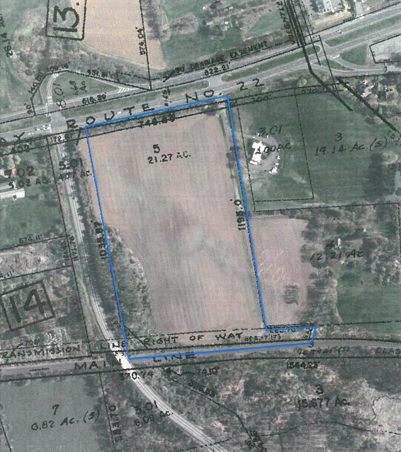 1421 US Highway 22, Clinton Township, NJ for sale Aerial- Image 1 of 5