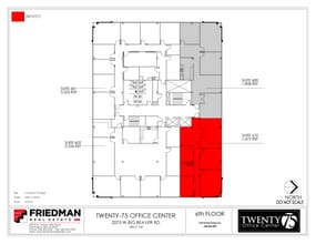 2075 W Big Beaver Rd, Troy, MI for lease Floor Plan- Image 2 of 2