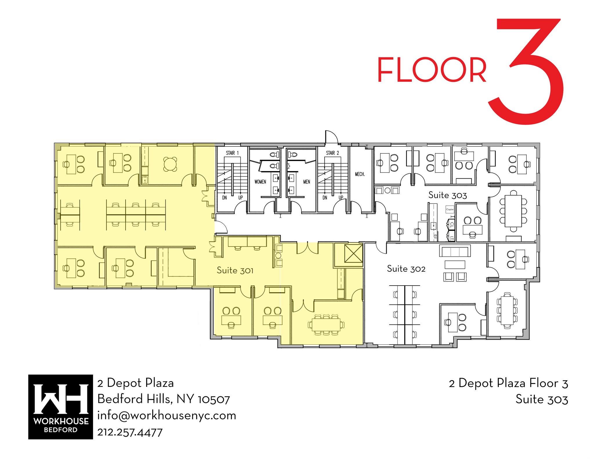 2 Depot Plz, Bedford Hills, NY for lease Floor Plan- Image 1 of 1