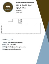 1435 N Randall Rd, Elgin, IL for lease Floor Plan- Image 1 of 6