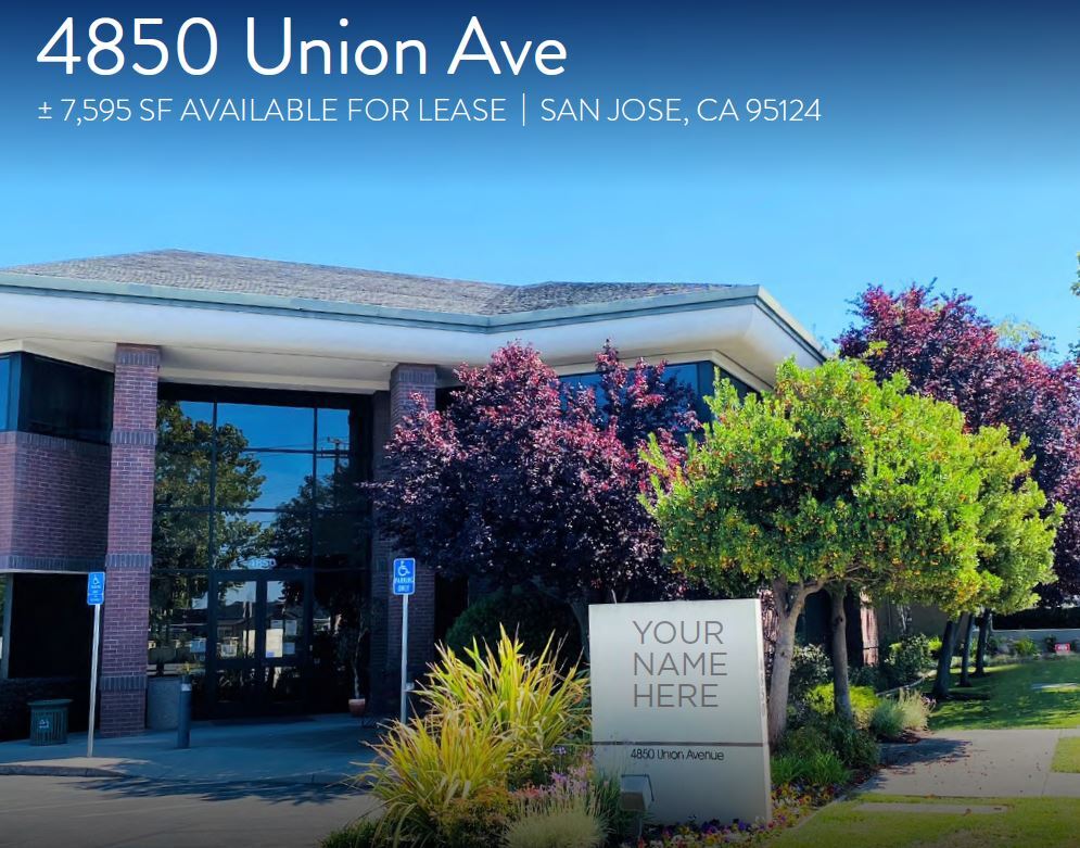 4850 Union Ave, San Jose, CA for sale Building Photo- Image 1 of 1