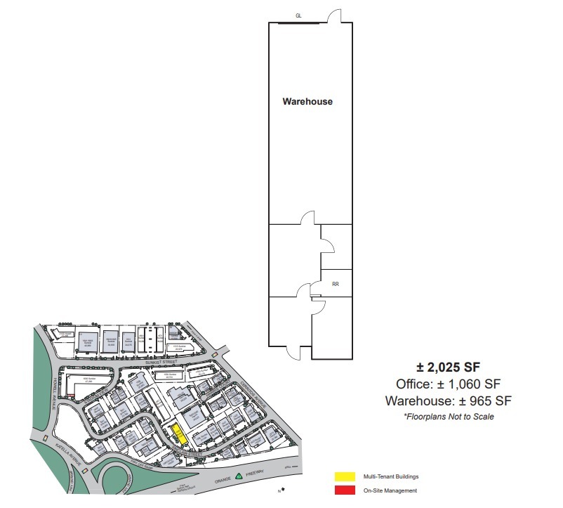 1591 S Sinclair St, Anaheim, CA for lease Floor Plan- Image 1 of 1