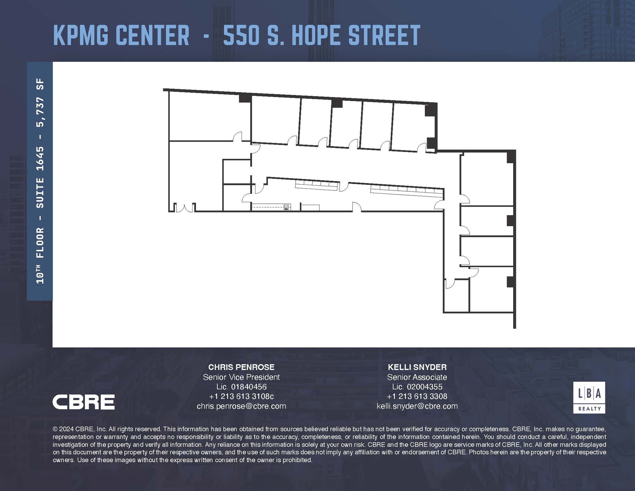 550 S Hope St, Los Angeles, CA for lease Floor Plan- Image 1 of 1