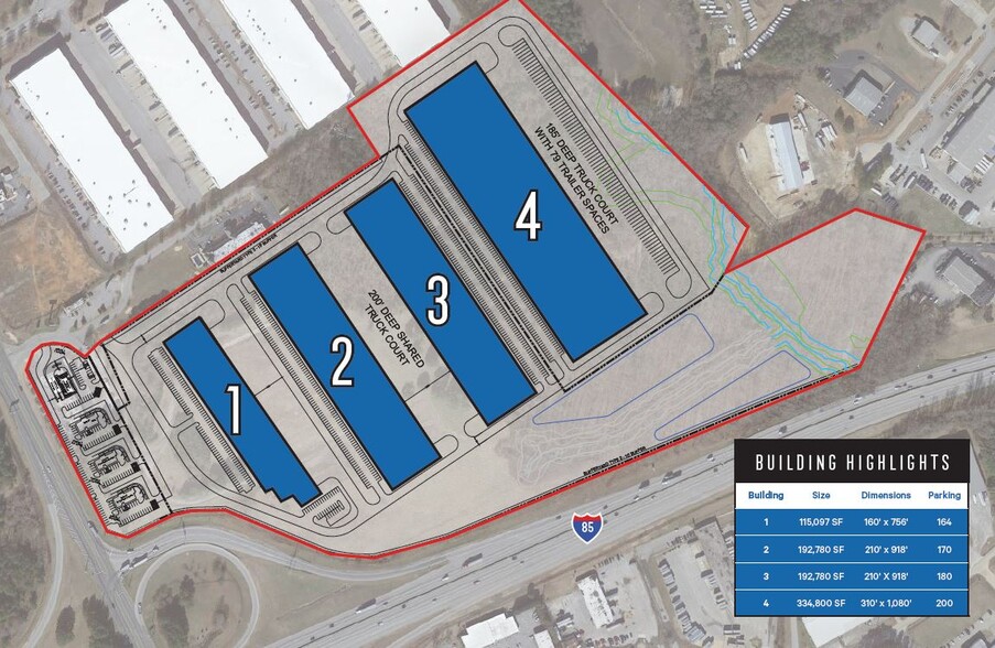 00 Highway 101 & I-85, Greer, SC for lease - Building Photo - Image 3 of 3