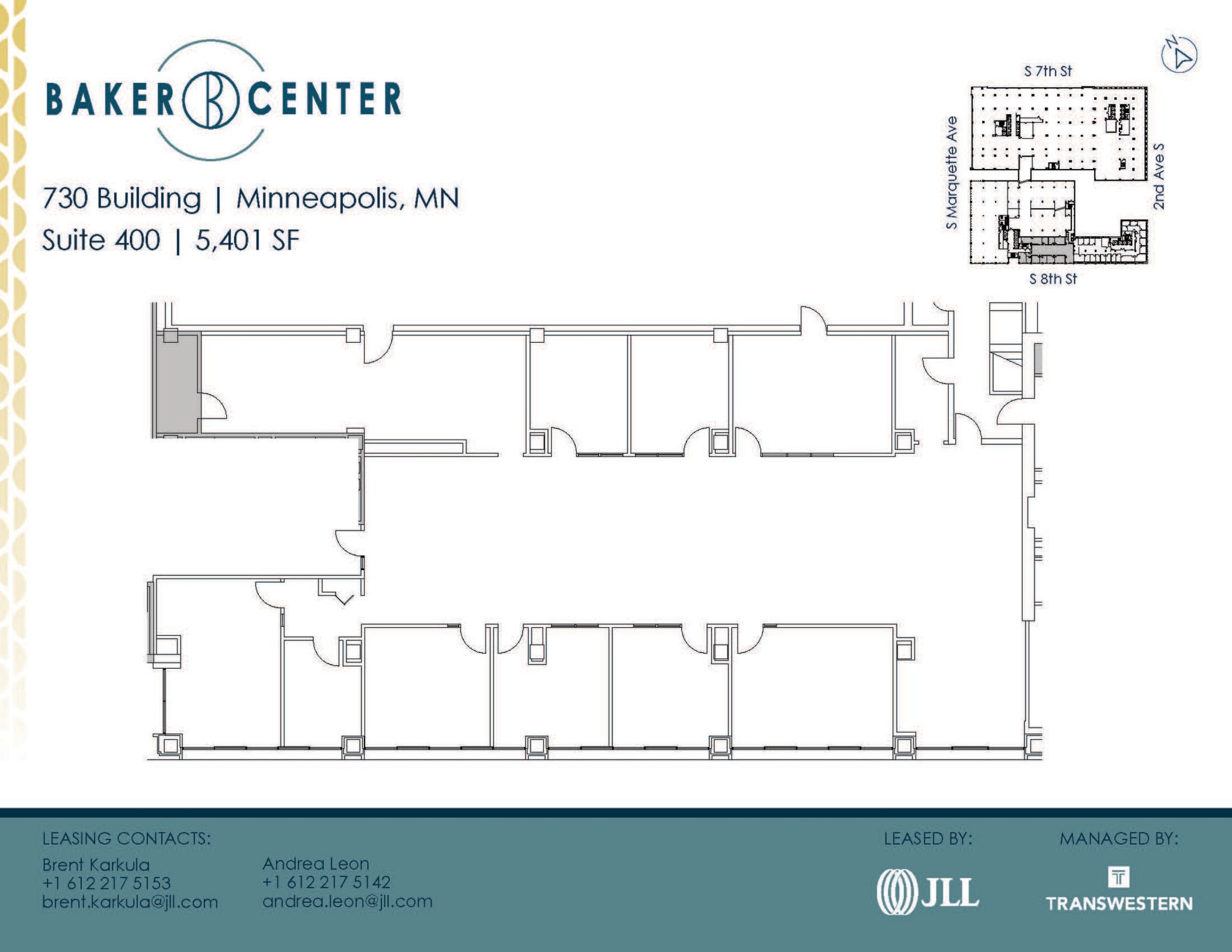 733 Marquette Ave, Minneapolis, MN for lease Floor Plan- Image 1 of 1